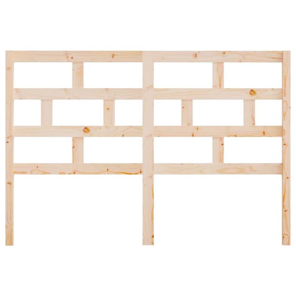 Cabecero de cama madera maciza de pino 141x4x100