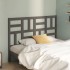 Cabecero de cama madera maciza de pino gris 126x4x104