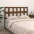 Cabecero de cama madera maciza pino marrón miel 145,5x4x100