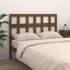 Cabecero de cama madera maciza pino marrón miel 145,5x4x100