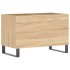 Mueble discos madera contrachapada roble Sonoma 74,5x38x48