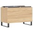 Mueble discos madera contrachapada roble Sonoma 74,5x38x48