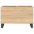 Mueble discos madera contrachapada roble Sonoma 74,5x38x48