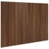 Cabecero de cama madera contrachapada roble marrón