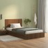 Cabecero de cama madera contrachapada roble marrón
