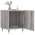Mesitas noche 2 uds madera ingeniería gris Sonoma 40x40x50