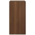 Mueble para TV madera de ingeniería roble marrón 30,5x30x60