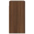 Mueble para TV madera de ingeniería roble marrón 30,5x30x60