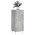 Aparador de madera contrachapada gris hormigón 34,5x34x90