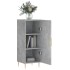 Aparador de madera contrachapada gris hormigón 34,5x34x90
