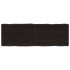 Tablero mesa madera tratada borde vivo marrón 120x40x(2-6)