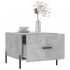 Mesa de centro madera de ingeniería gris hormigón 50x50x40