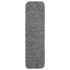 Alfombrillas de escalera 15 uds gris rectangular 75x20