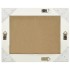 Espejo de pared estilo barroco blanco 50x40
