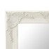 Espejo de pared estilo barroco blanco 50x40