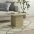 Mesa de centro madera ingeniería roble Sonoma 55,5x55,5x40