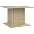 Mesa de centro madera ingeniería roble Sonoma 55,5x55,5x40