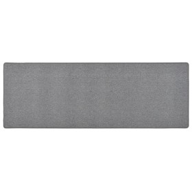 Alfombra de pasillo gris oscuro 80x250