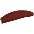 Alfombrilla autoadhesiva de escalera 10 uds 65x21x4 cm