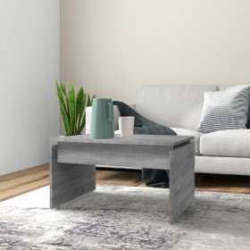 Mesa de centro madera contrachapada gris Sonoma 68x50x38