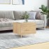 Mesa de centro madera contrachapada roble Sonoma 50x50x40