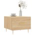 Mesa de centro madera contrachapada roble Sonoma 50x50x40