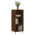 Aparador de madera de ingeniería marrón roble 34,5x32,5x90