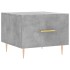 Mesa de centro madera de ingeniería gris hormigón 50x50x40