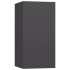 Mueble para TV de madera contrachapada gris 30,5x30x60