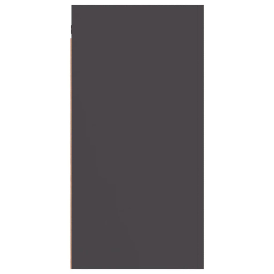 Mueble para TV de madera contrachapada gris 30,5x30x60