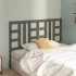 Cabecero de cama madera maciza de pino gris 166x4x100