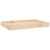 Cama para perros madera maciza de pino 91,5x64x9