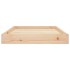 Cama para perros madera maciza de pino 91,5x64x9