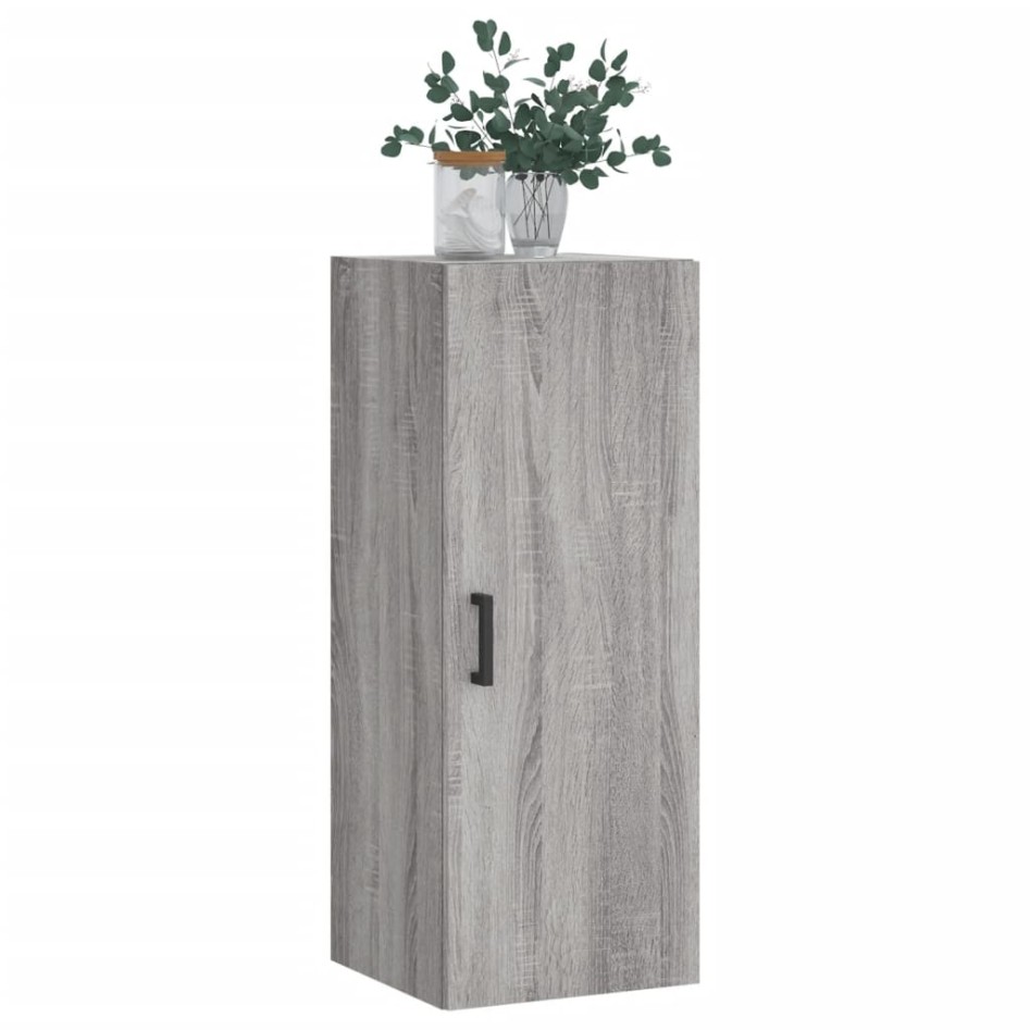 Armario de pared gris Sonoma 34,5x34x90