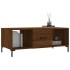 Mesa de centro madera contrachapada roble marrón 102x50x40