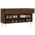Banco zapatero madera de ingeniería marrón roble 102x35x55