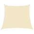Toldo de vela HDPE color crema 160 g/m² 4/5x4
