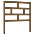 Cabecero de cama madera maciza de pino marrón miel 106x4x100