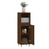 Armario de baño madera contrachapada marrón roble 30x30x100