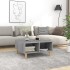 Mesa de centro madera de ingeniería gris Sonoma 60x60x30
