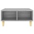 Mesa de centro madera de ingeniería gris Sonoma 60x60x30
