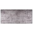 Alfombra lavable antideslizante gris 80x300 cm