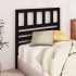 Cabecero de cama madera maciza de pino negro 81x4x100