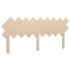 Cabecero de cama madera maciza de pino 178x3x80,5