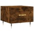 Mesa de centro madera contrachapada roble ahumado 50x50x40