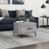 Mesa de centro madera contrachapada gris Sonoma 50x50x40