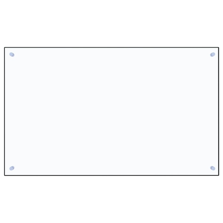 Protector contra salpicaduras cocina vidrio templado 100x60