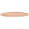 Superficie de mesa redonda madera de roble sin tratar Ø60x1,5cm