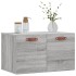 Armario de pared madera de ingeniería gris Sonoma 60x36,5x35