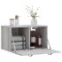 Armario de pared madera de ingeniería gris Sonoma 60x36,5x35